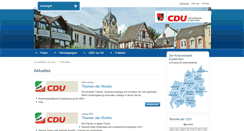 Desktop Screenshot of cdu-kreis-euskirchen.de